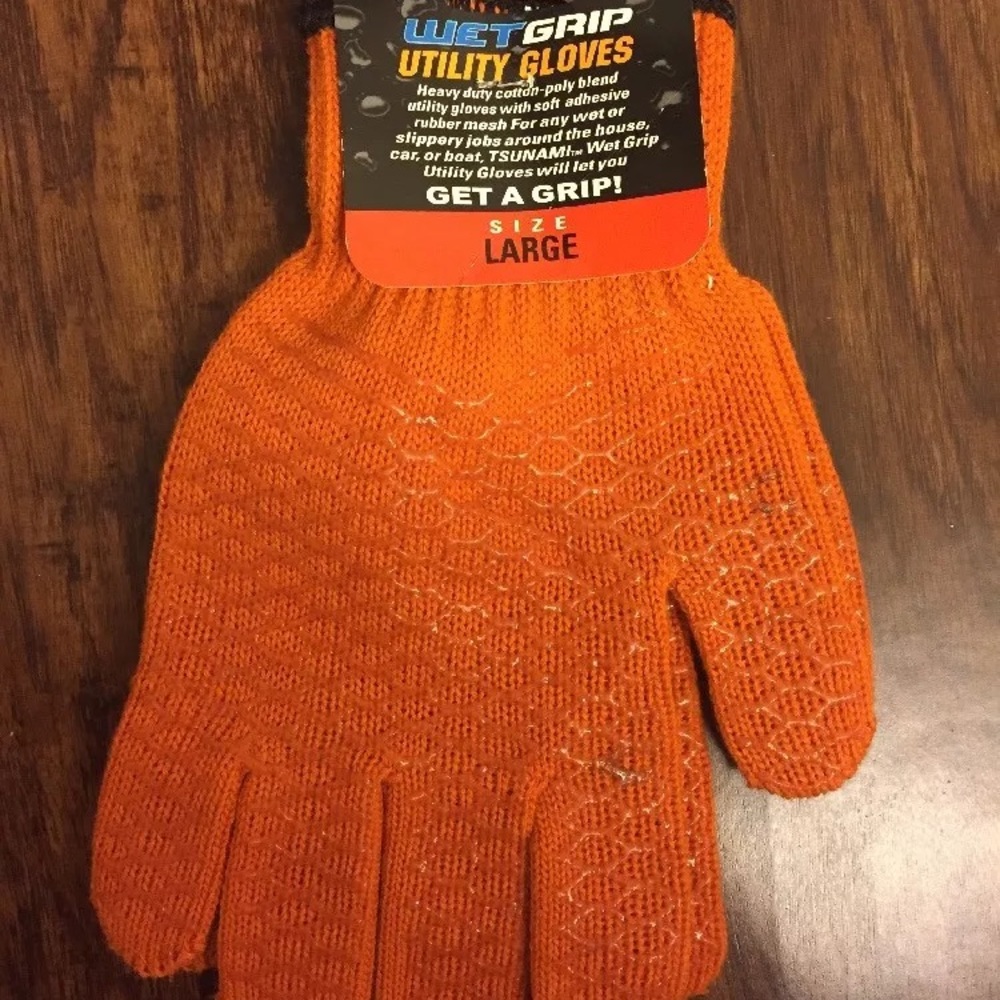 Tsunami Wet Grip Gloves Size Large